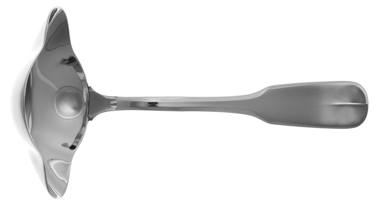 Lutece (Stainless) Solid Gravy Ladle by Guy Degrenne-1
