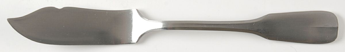 Lutece (Stainless) Individual Solid Fish Knife by Guy Degrenne-1