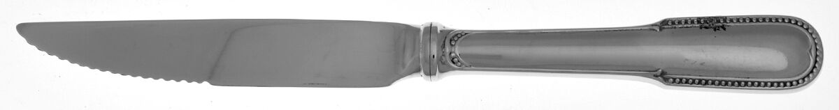 Perles (Stainless) Steak Knife Individual Hollow, Serrate HC by Guy Degrenne-1