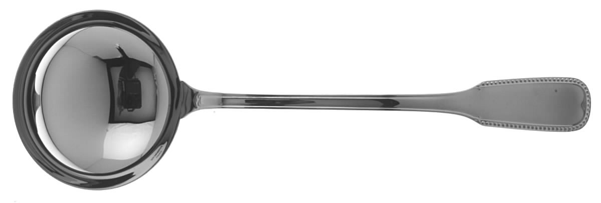 Perles (Stainless) Solid Soup Ladle by Guy Degrenne-1