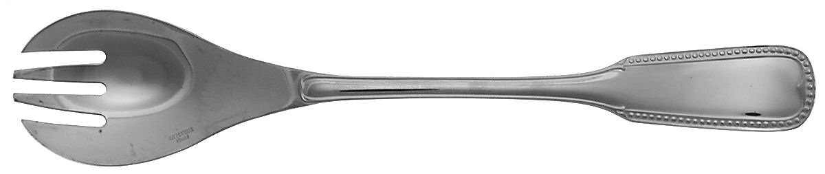 Perles (Stainless) Solid Salad Serving Fork by Guy Degrenne-1