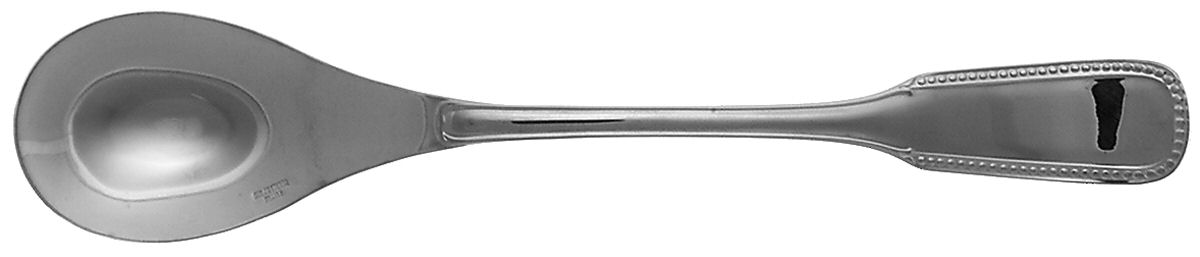 Perles (Stainless) Solid Salad Serving Spoon by Guy Degrenne-1