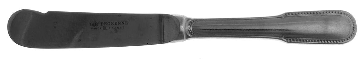 Perles (Stainless) Hollow Handle Master Butter Knife by Guy Degrenne-1