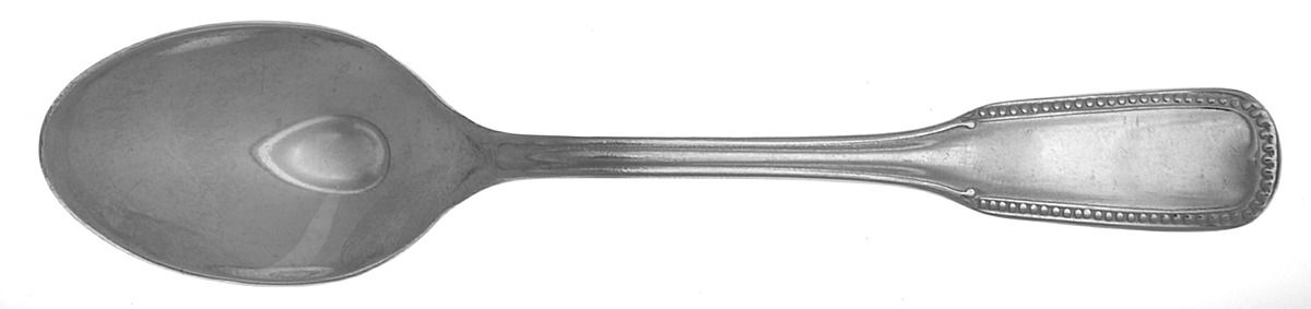 Perles (Stainless) Demitasse Spoon by Guy Degrenne-1