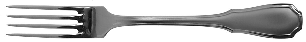 Sonate (Stainless, Satin) Solid Serving Fork by Guy Degrenne-1