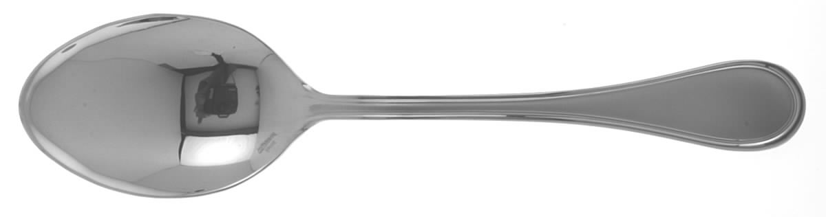Verlaine Contrast (Stainless) Solid Serving Spoon by Guy Degrenne-1