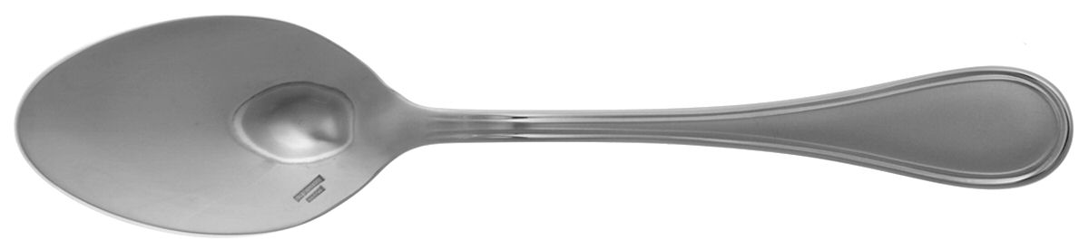 Verlaine Contrast (Stainless) Place/Oval Soup Spoon by Guy Degrenne-1