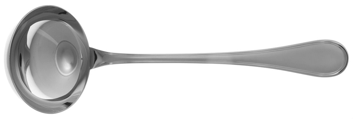 Verlaine Contrast (Stainless) Solid Soup Ladle by Guy Degrenne-1