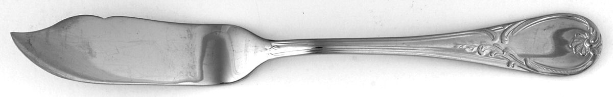Villandry-Marquise (Stainless) Flat Handle Master Butter Knife by Guy Degrenne-1