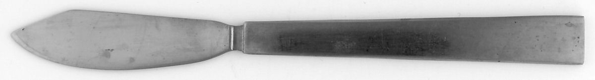 GUV4 (Stainless) Flat Handle Butter Spreader by Gustav-1
