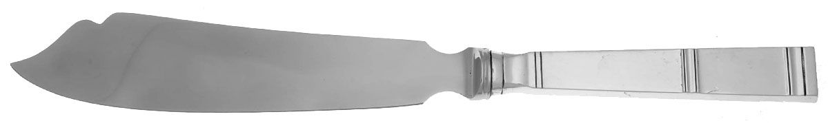 Cardinal-Kardinal (Sterling) Cake Knife with Stainless Blade by Grann & Laglye-1