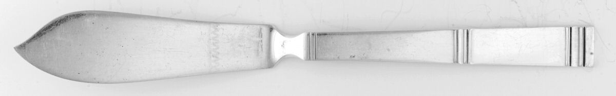 Cardinal-Kardinal (Sterling) Individual Solid Fish Knife by Grann & Laglye-1