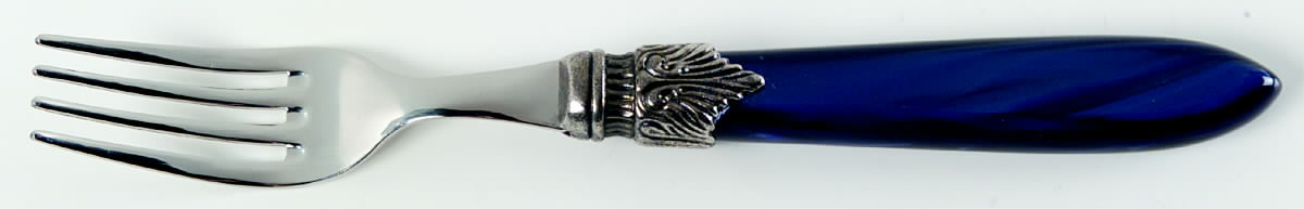 Laura-Blue Individual Salad Fork by Godinger-1