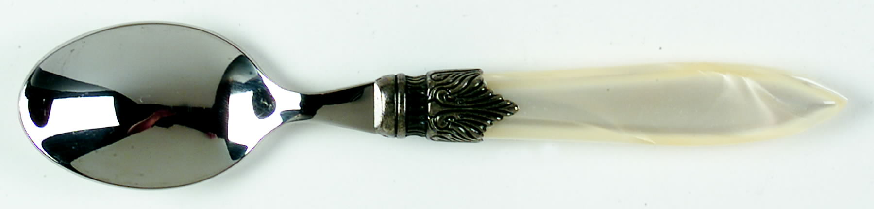 Laura-Pearl (Stainless) Teaspoon by Godinger-1