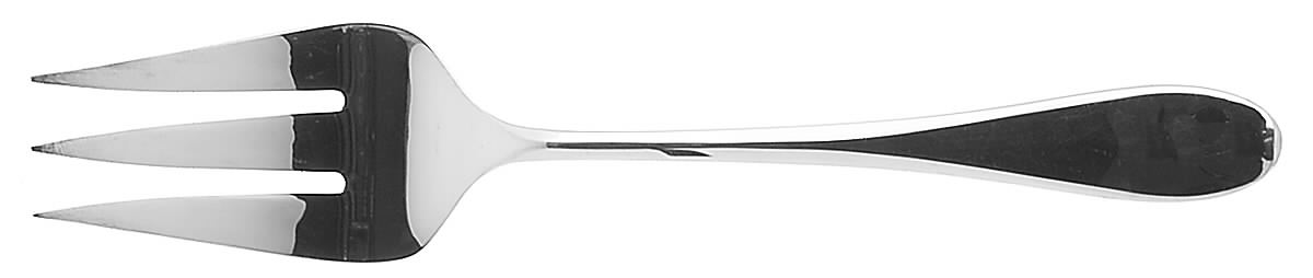 Studio Medium Solid Cold Meat Serving Fork by Gorham Silver-1