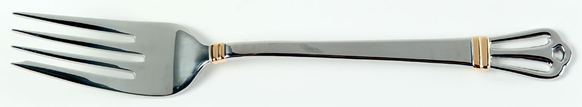 Chancellor Gold Individual Salad Fork by Gorham Silver-1