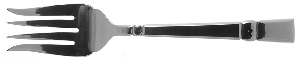 Madera (Stainless) Medium Solid Cold Meat Serving Fork by Gorham Silver-1