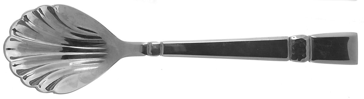 Madera (Stainless) Sugar Shell Spoon by Gorham Silver-1