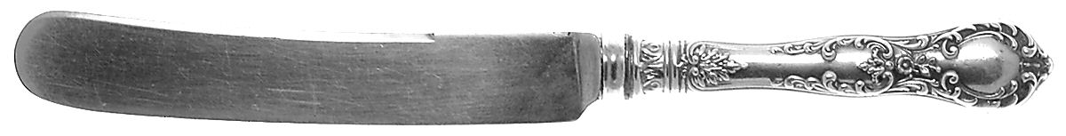 H140 (Sterling) Old French Hollow Knife with Bolster by Gorham Silver-1