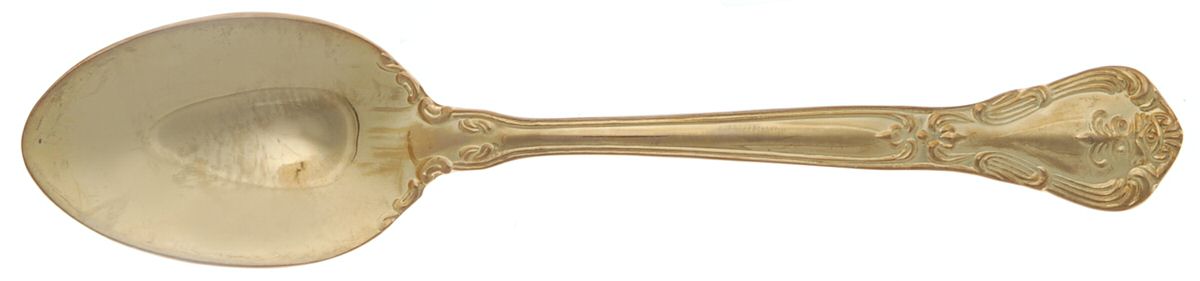 Grand Master (Gold Electroplate) Place/Oval Soup Spoon by Godinger-1