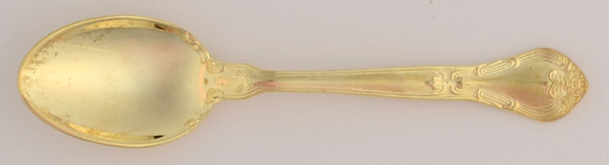 Grand Master (Gold Electroplate) Teaspoon by Godinger-1