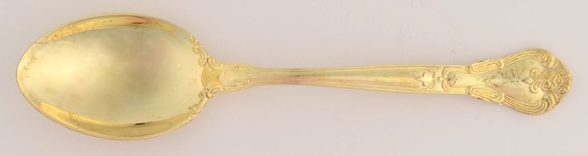 Grand Master (Gold Electroplate) Tablespoon (Serving Spoon) by Godinger-1