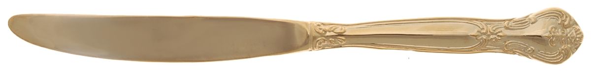 Grand Master (Gold Electroplate) Modern Solid Knife by Godinger-1