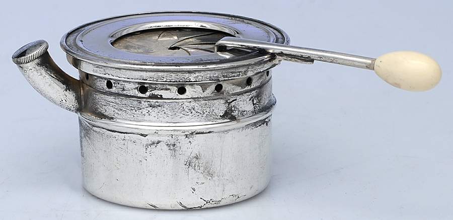 Chantilly-Grand (Sterling Hollowware) Sterling Burner For Kettle by Gorham Silver-1