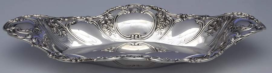Chantilly-Grand (Sterling Hollowware) 13" Bread Tray by Gorham Silver-1