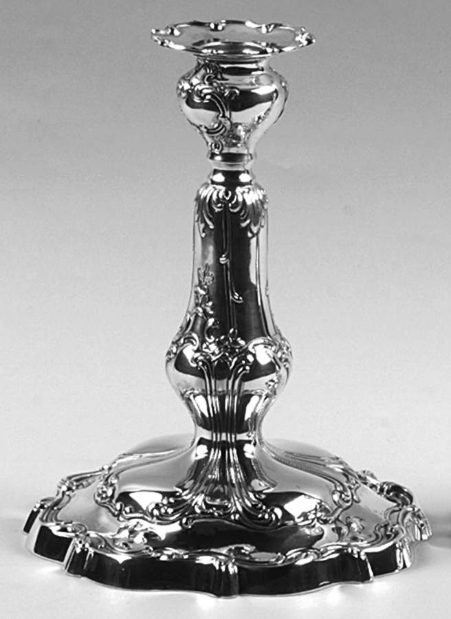 Chantilly-Grand (Sterling Hollowware) Weighted Candlestick by Gorham Silver-1
