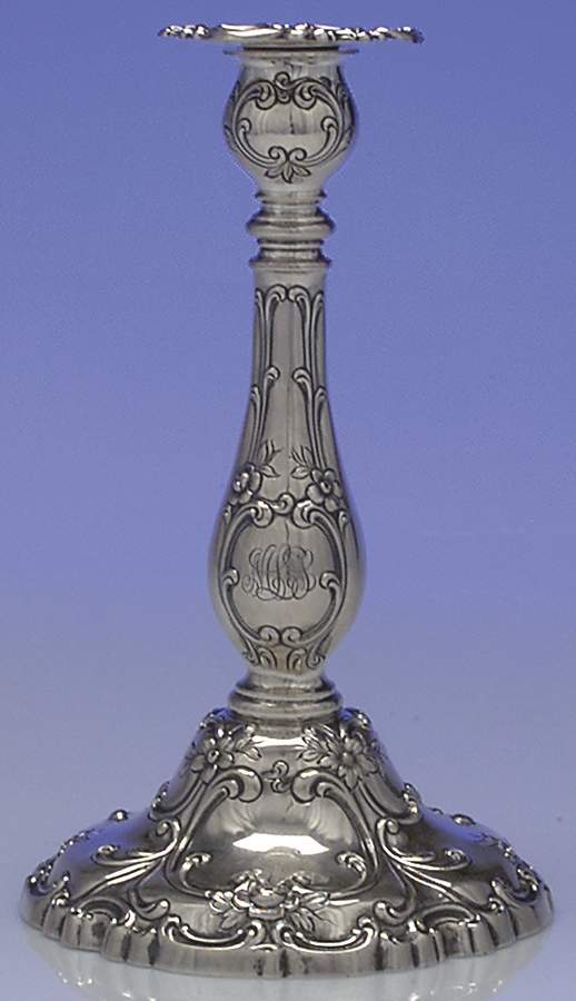 Chantilly-Grand (Sterling Hollowware) Weighted Candlestick by Gorham Silver-1