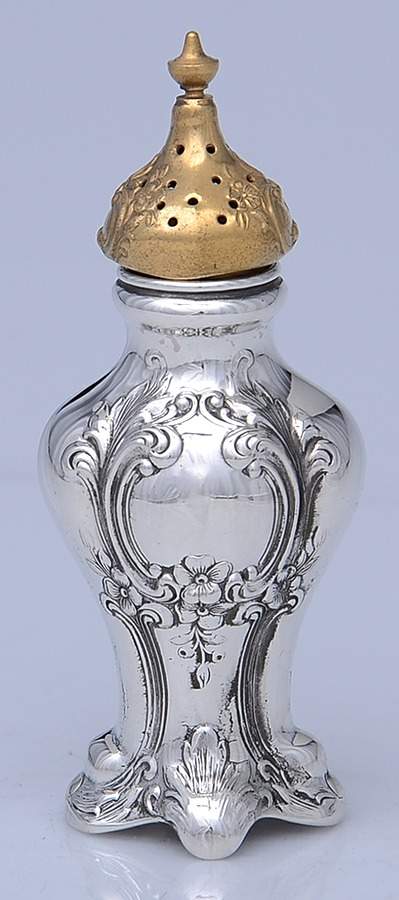 Chantilly-Grand (Sterling Hollowware) Salt Shaker by Gorham Silver-1