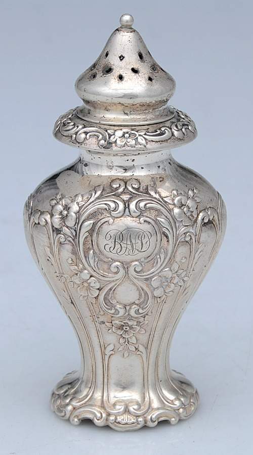 Chantilly-Grand (Sterling Hollowware) Pepper Shaker by Gorham Silver-1