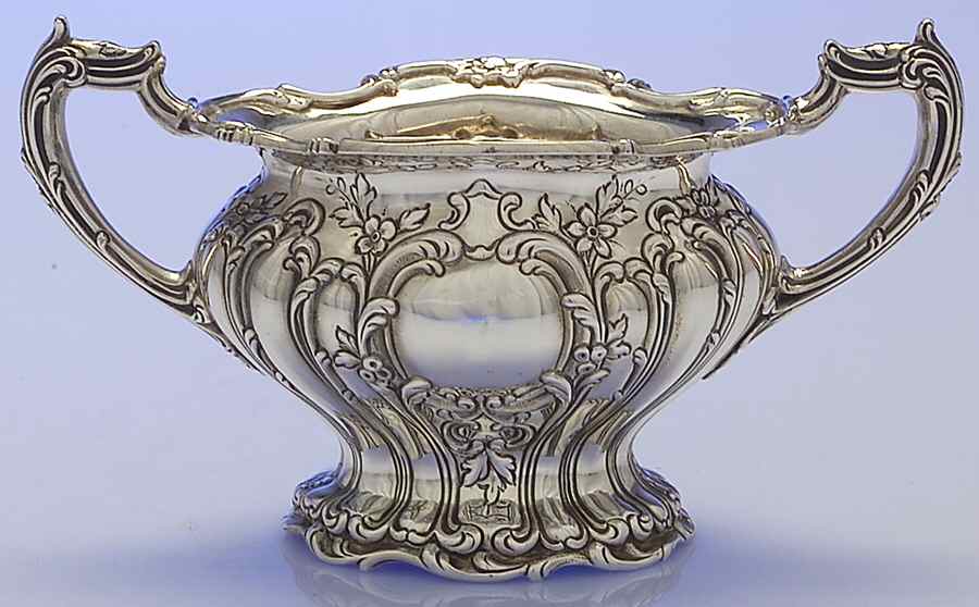 Chantilly-Grand (Sterling Hollowware) Mini Open Sugar Bowl by Gorham Silver-1
