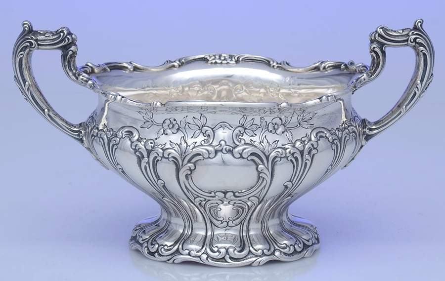 Chantilly-Grand (Sterling Hollowware) Sugar Bowl No Lid by Gorham Silver-1