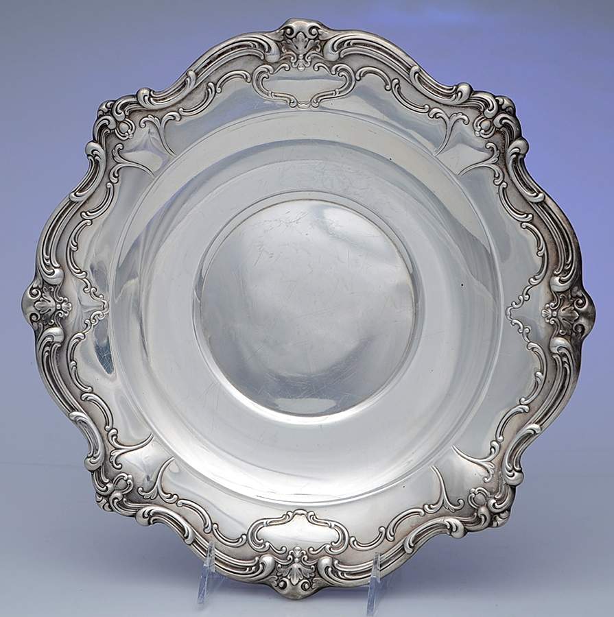 Chantilly-Duchess (Sterling Hollowware) 12" Sandwich Plate by Gorham Silver-1