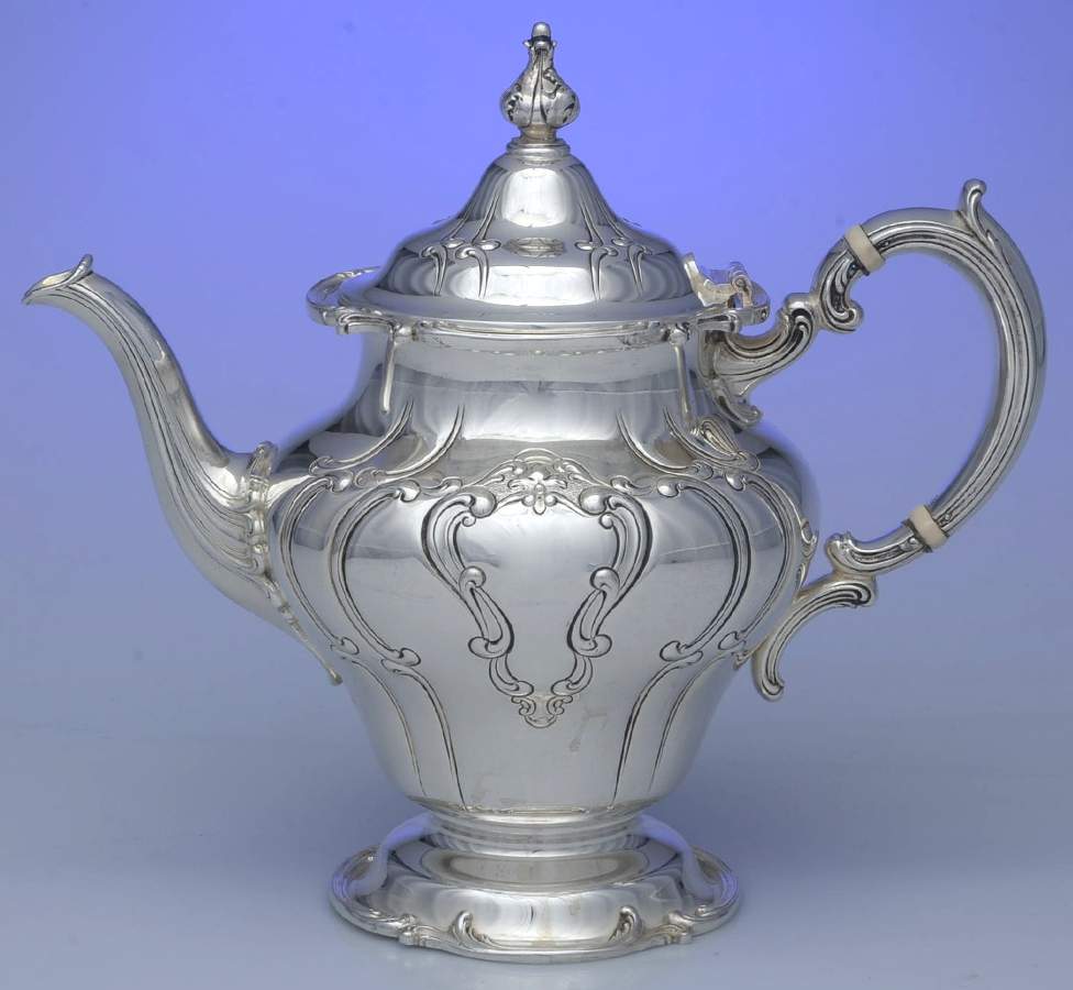 Chantilly-Duchess (Sterling Hollowware) Teapot by Gorham Silver-1