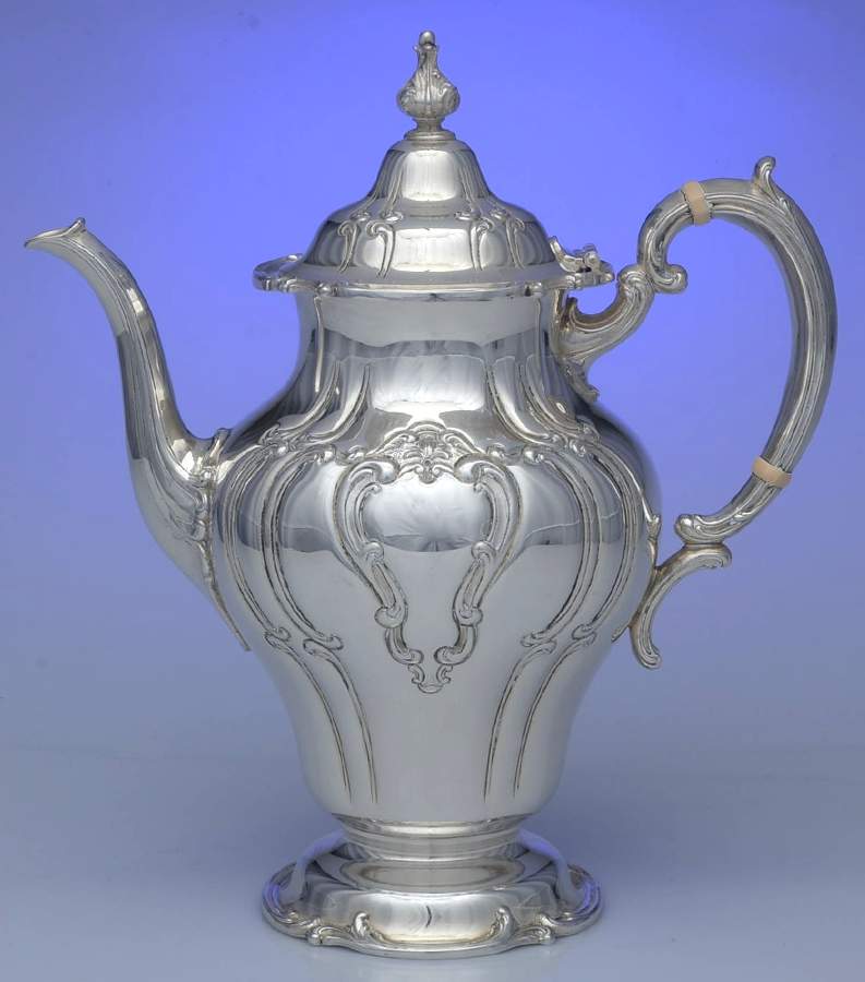 Chantilly-Duchess (Sterling Hollowware) Coffee Pot by Gorham Silver-1
