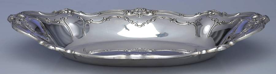 Chantilly-Duchess (Sterling Hollowware) 12" Bread Tray by Gorham Silver-1