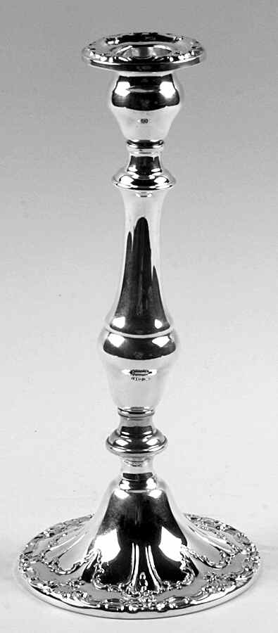 Chantilly-Duchess (Sterling Hollowware) 9" Weighted Candlestick by Gorham Silver-1