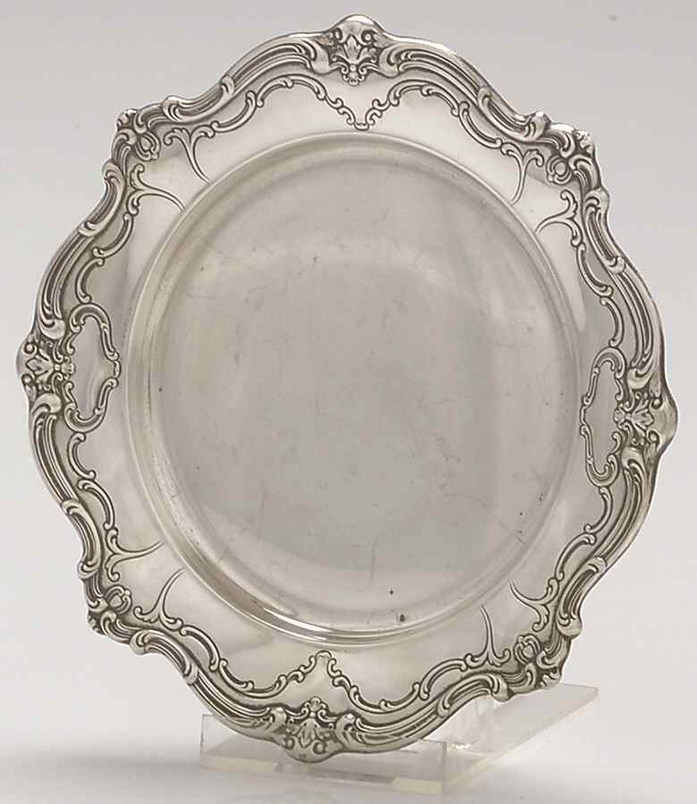 Chantilly-Duchess (Sterling Hollowware) Bread Plate by Gorham Silver-1