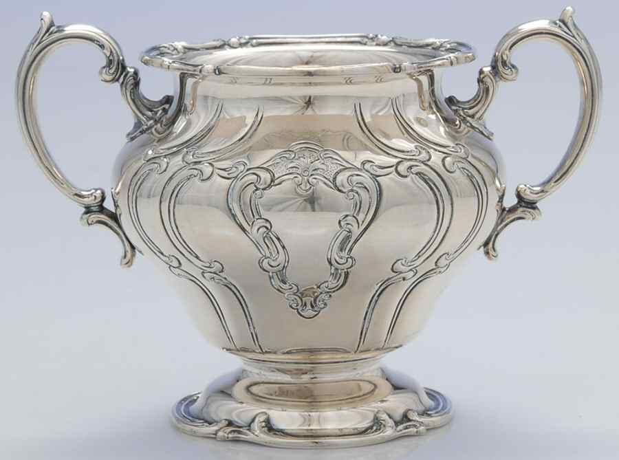 Chantilly-Duchess (Sterling Hollowware) Sugar Bowl No Lid by Gorham Silver-1