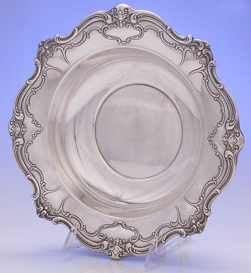 Chantilly-Duchess (Sterling Hollowware) 10" Round Vegetable Bowl by Gorham Silver-1