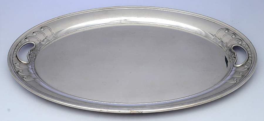 Chantilly-Countess (Sterling Hollowware) 22" Waiter Tray by Gorham Silver-1