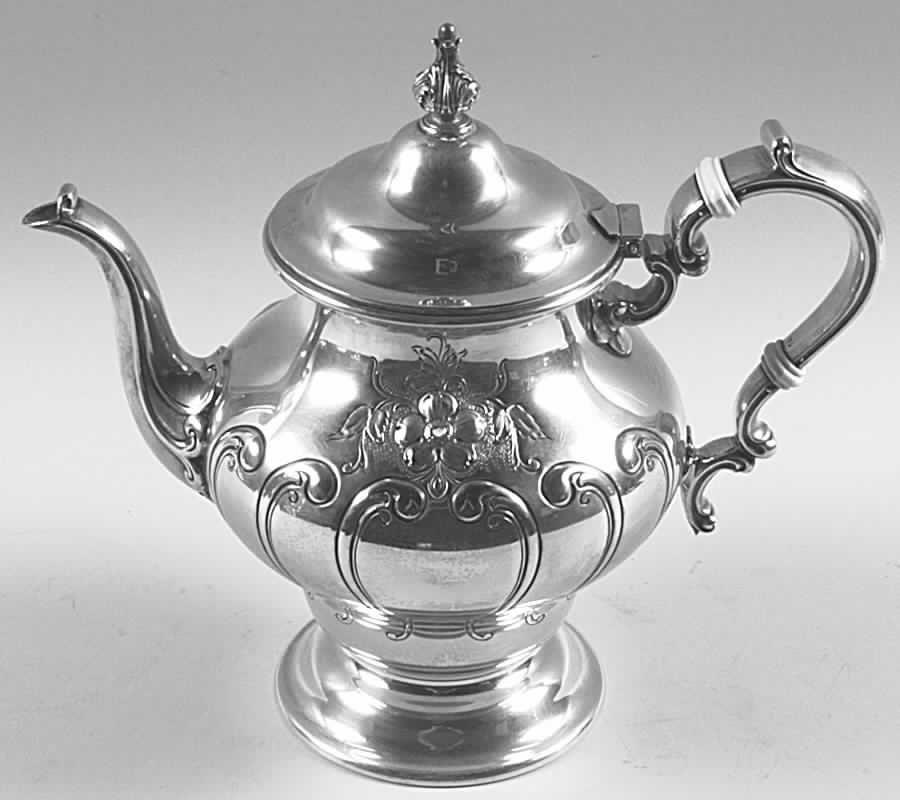 Chantilly-Countess (Sterling Hollowware) Teapot by Gorham Silver-1
