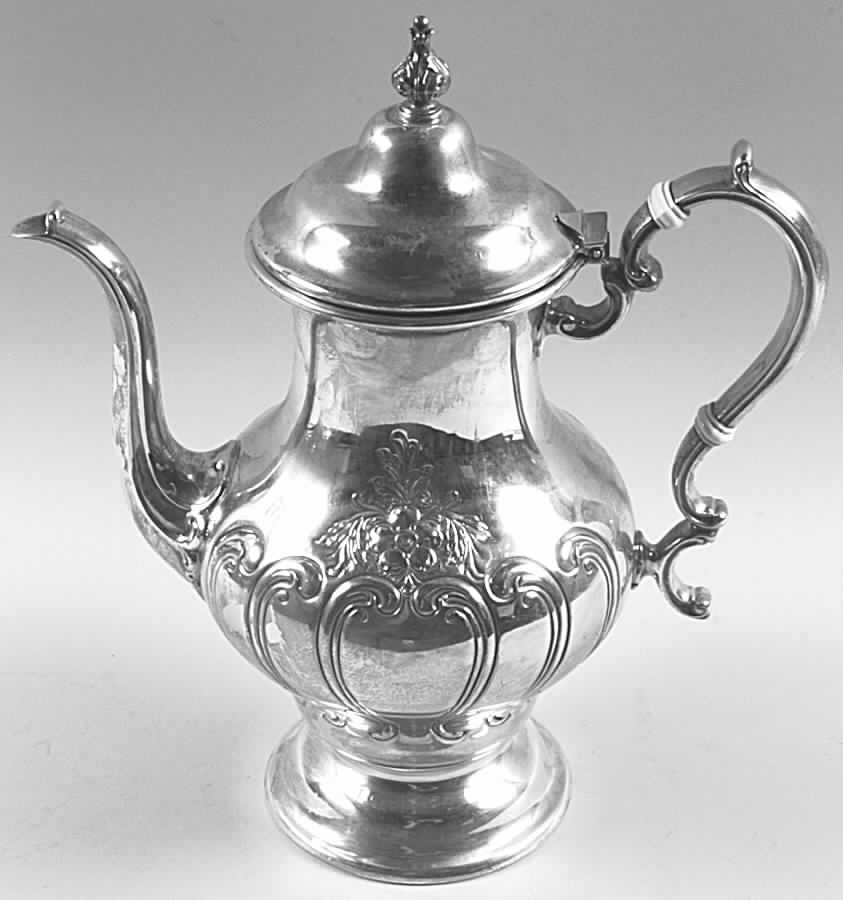 Chantilly-Countess (Sterling Hollowware) Coffee Pot by Gorham Silver-1
