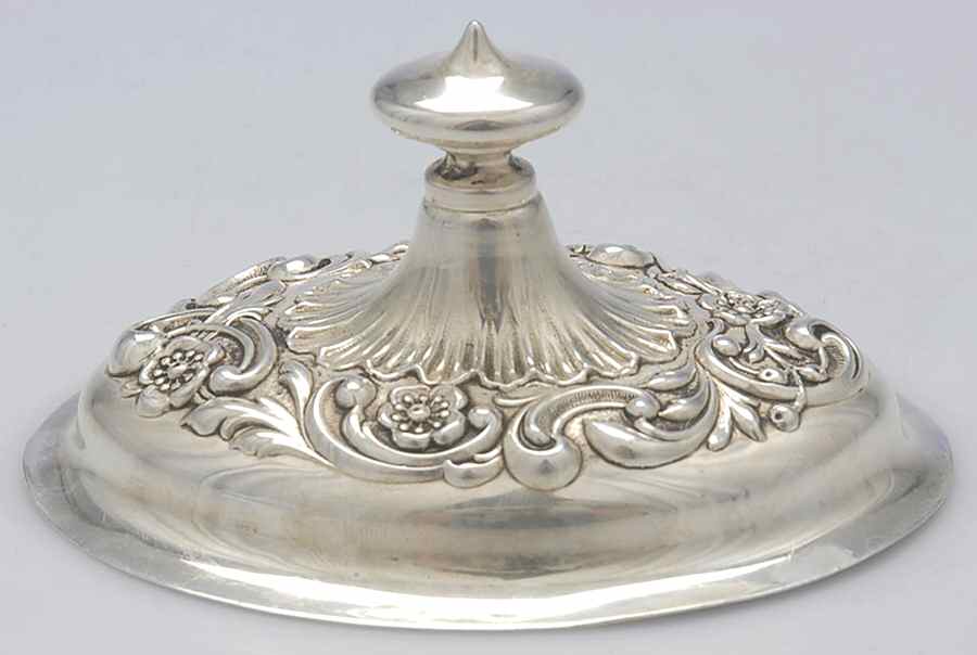 Buttercup-Large (Sterling, Hollowware) Lid for Sugar Bowl by Gorham Silver-1