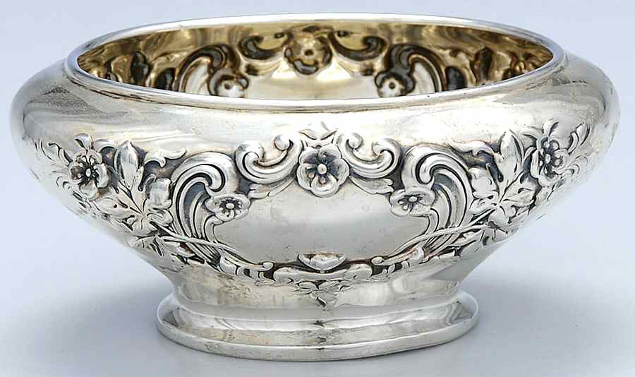 Buttercup-Large (Sterling, Hollowware) Waste Bowl by Gorham Silver-1
