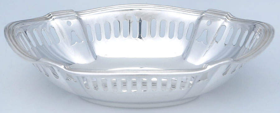 Plymouth-Large (Sterling, Hollowware) Nut Dish by Gorham Silver-1