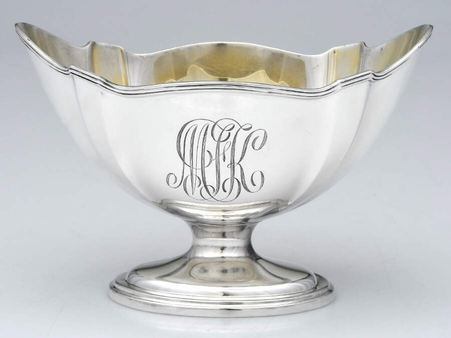 Plymouth-Large (Sterling, Hollowware) Waste Bowl by Gorham Silver-1